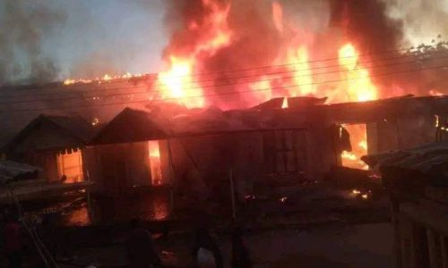 Fire guts Yobe GSM market, destroys properties worth N150m